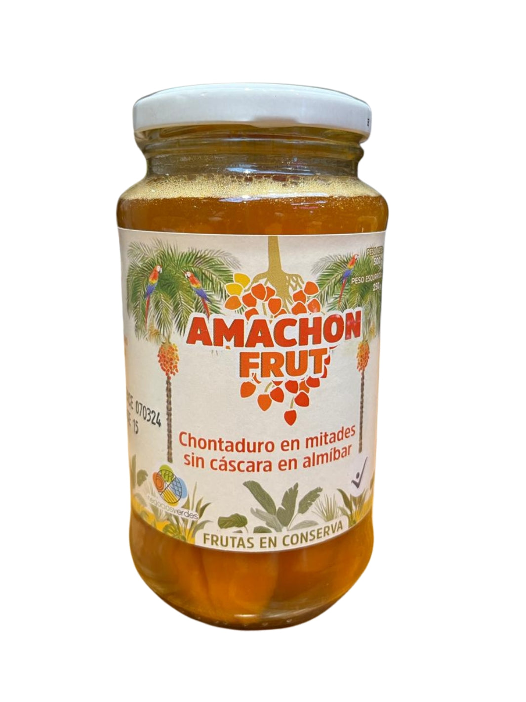 Chontaduro en conserva