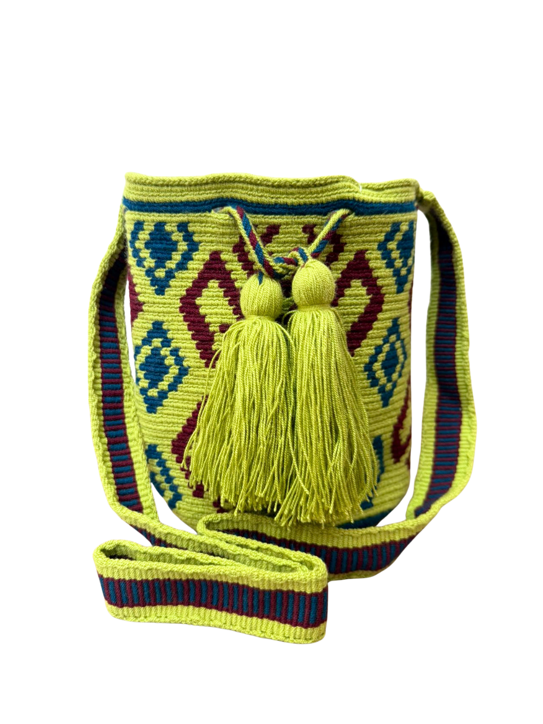 Mochilas Wayúu Medianas Multicolor
