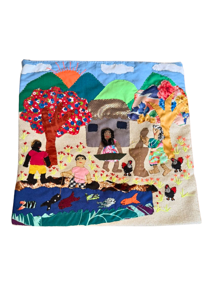 Cartucheras bordadas de Mampuján