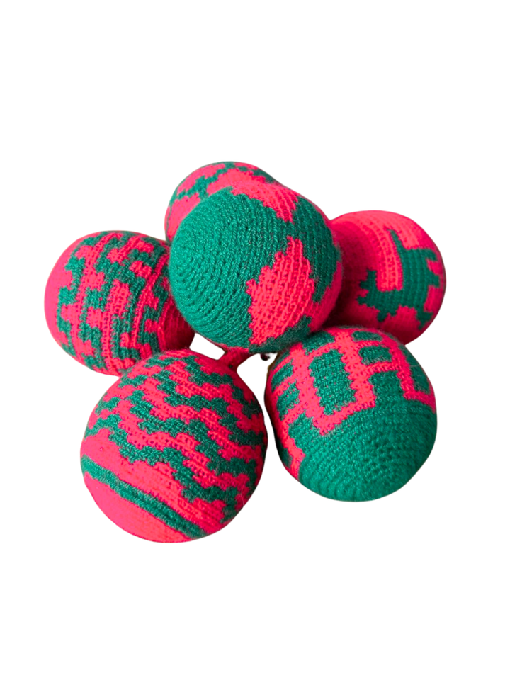 Bolas de Navidad Wayúu Set x 6