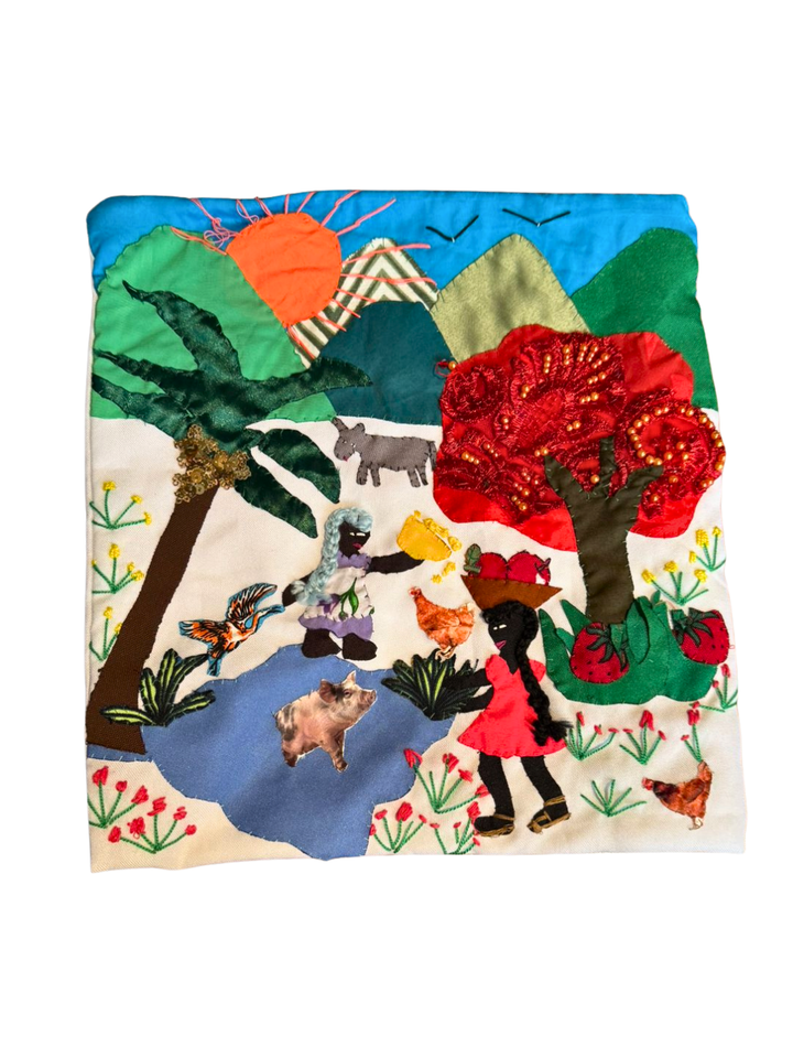 Cartucheras bordadas de Mampuján