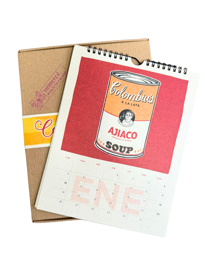 Planeador 2026: Colombia Pop Art