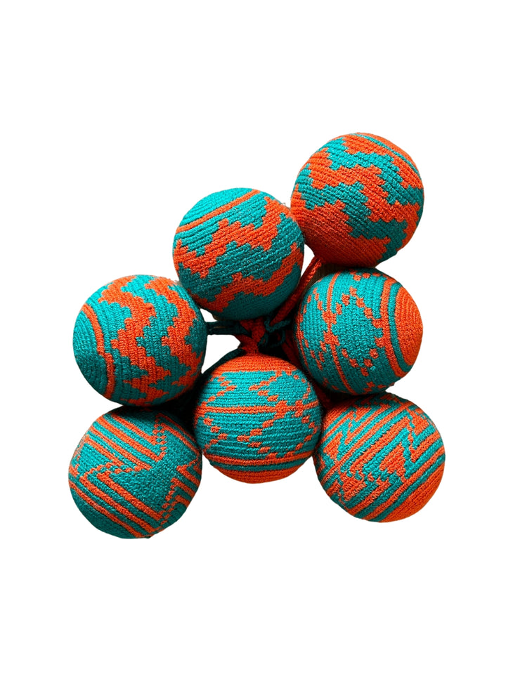 Bolas de Navidad Wayúu Set x 7
