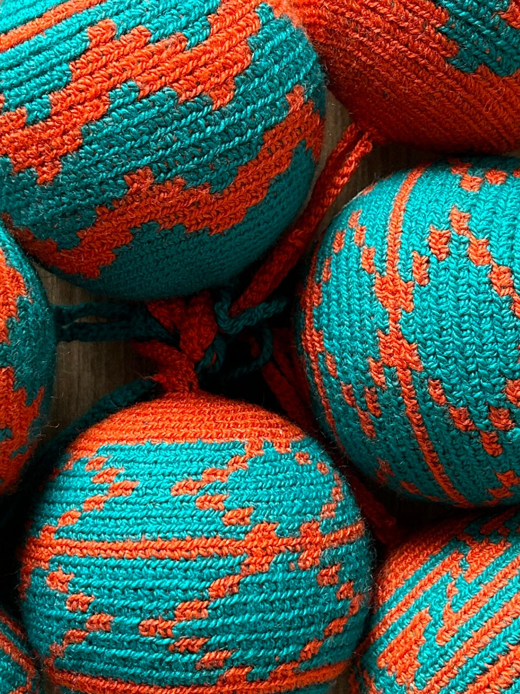 Bolas de Navidad Wayúu Set x 7