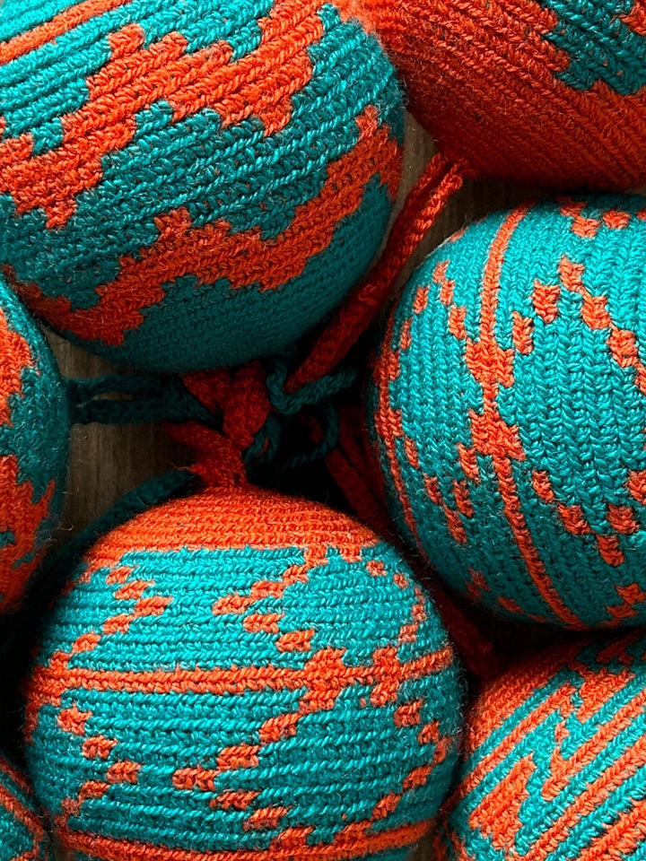 Bolas de Navidad Wayúu Set x 7