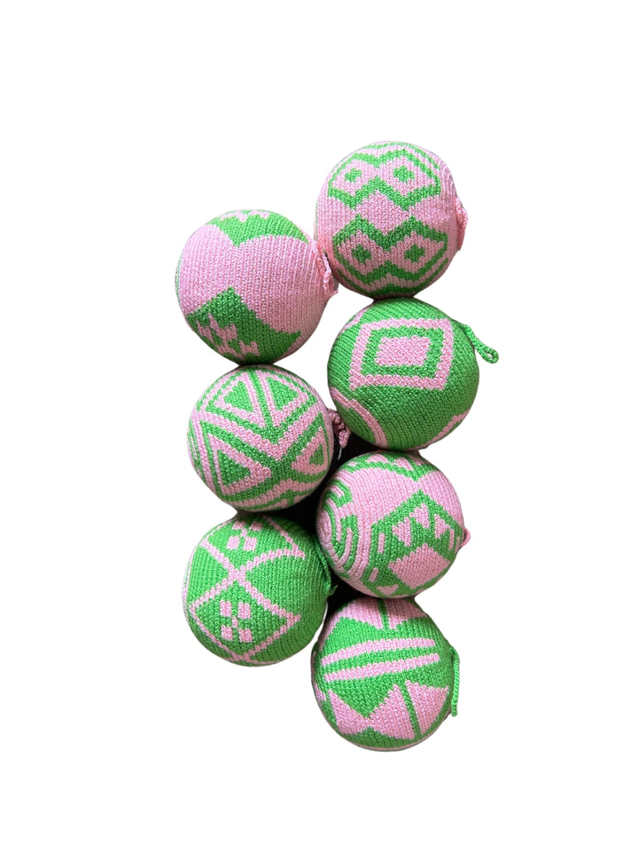 Bolas de Navidad Wayúu Set x 7