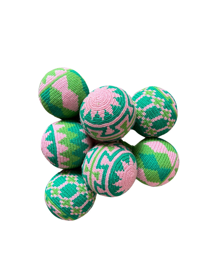 Bolas de Navidad Wayúu Set x 7