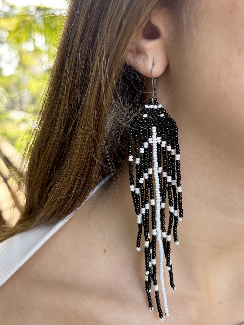 Aretes en mostacilla