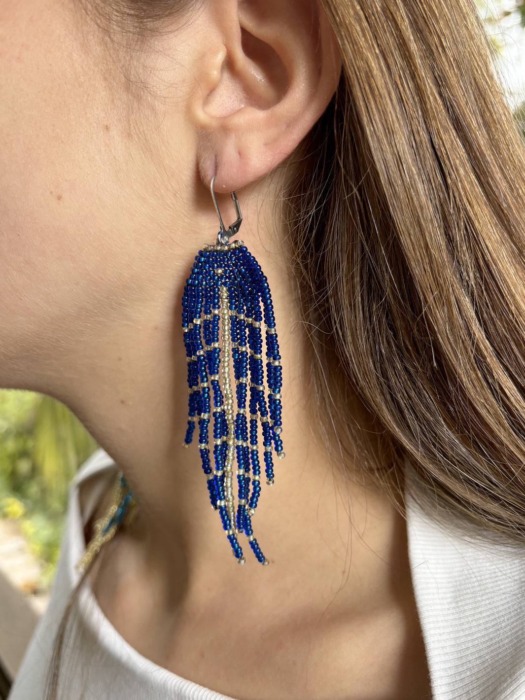 Aretes en mostacilla