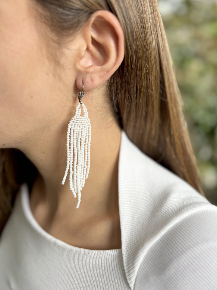 Aretes en mostacilla