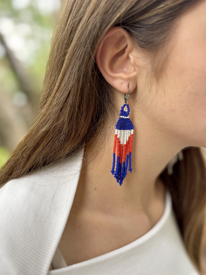 Aretes en mostacilla