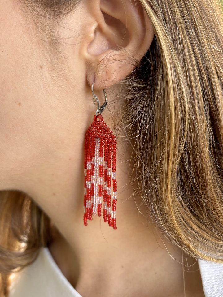Aretes en mostacilla