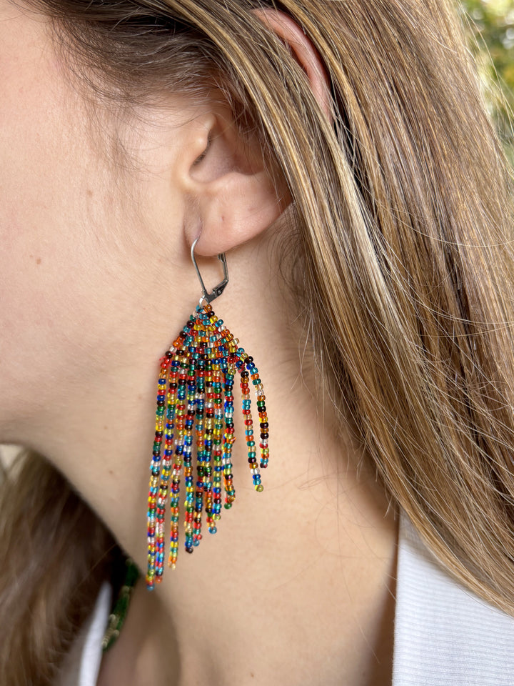Aretes en mostacilla