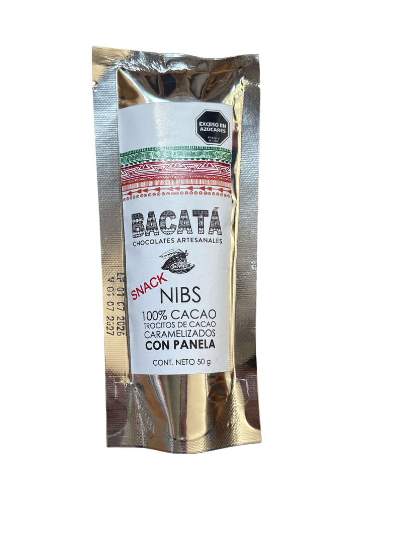 Nibs de cacao con panela MP