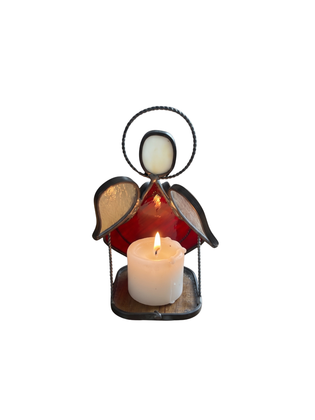 Candelabros en vitral