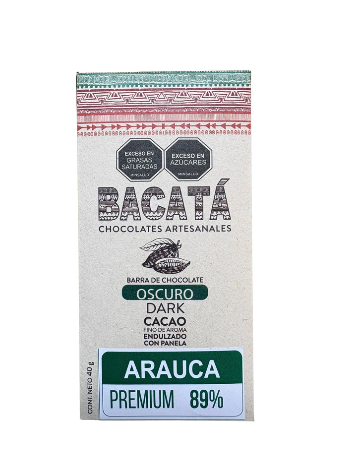 Barras de cacao artesanal Bacatá MP