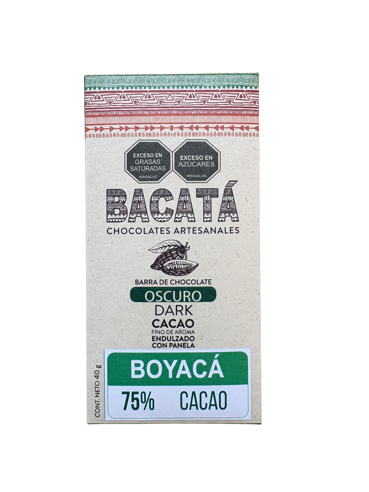 Barras de cacao artesanal Bacatá MP