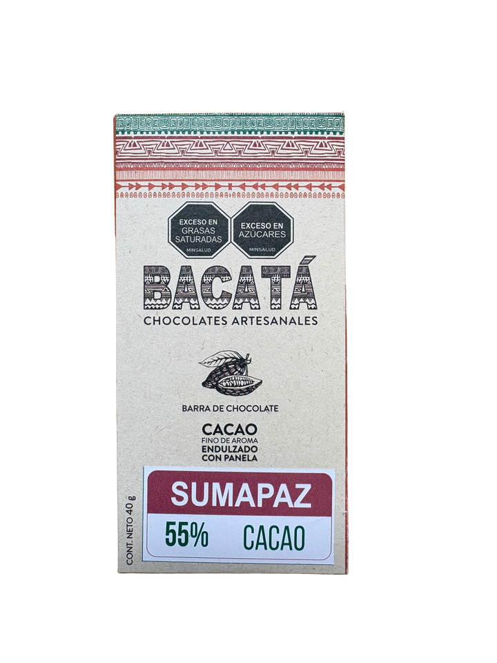 Barras de cacao artesanal Bacatá MP