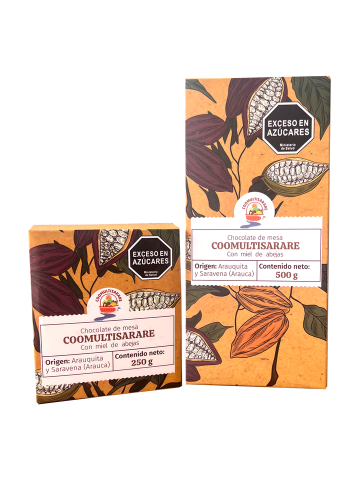 Chocolate de mesa Coomultisarare