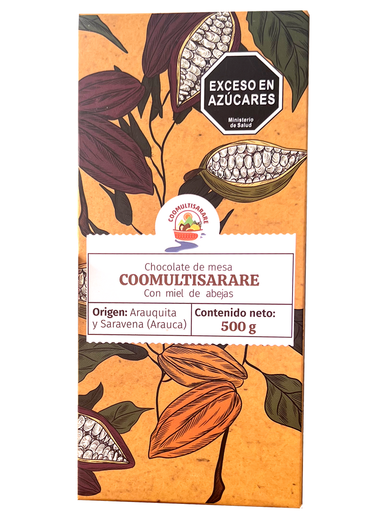 Chocolate de mesa Coomultisarare