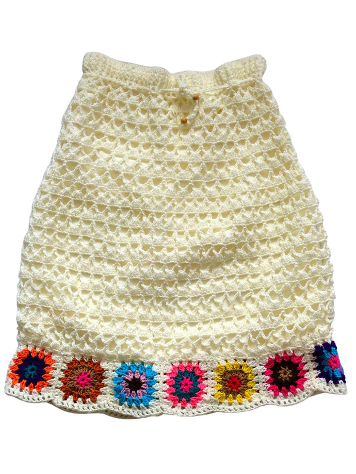 Falda crochet