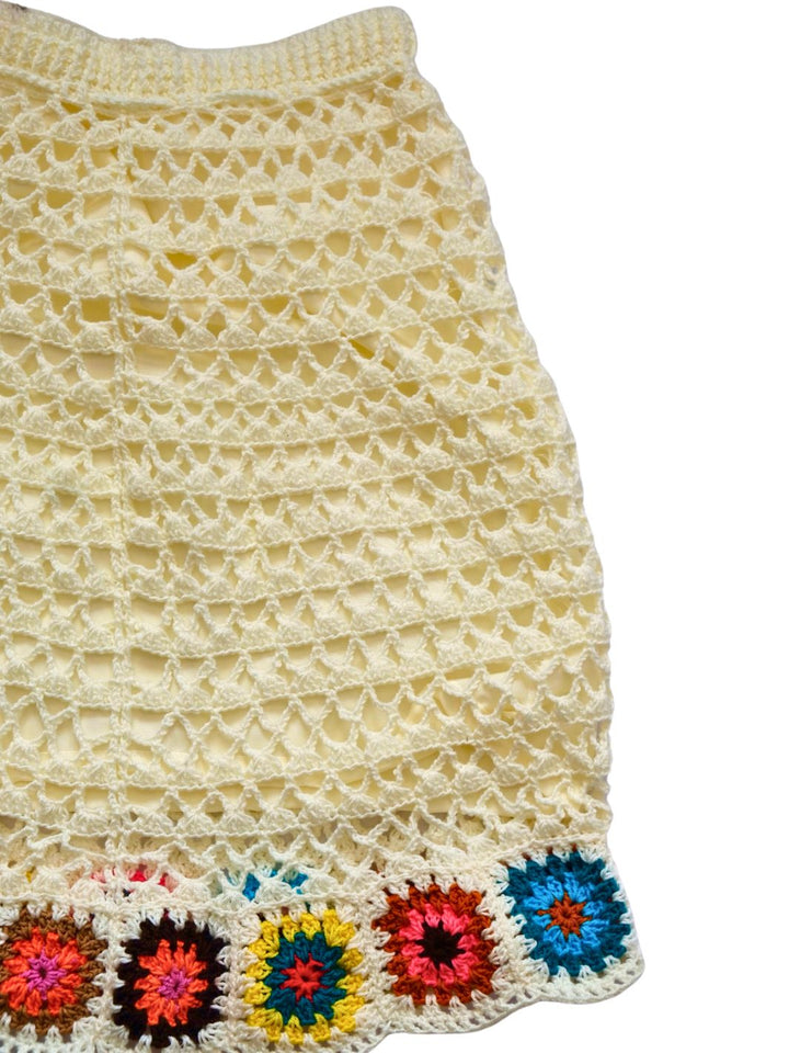 Falda crochet