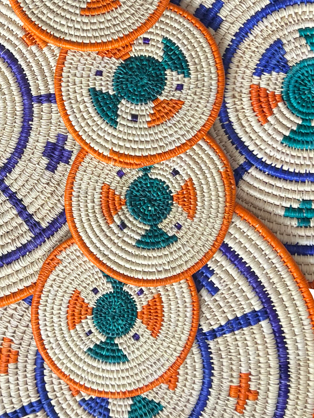 Individuales y Portavasos Sikuani