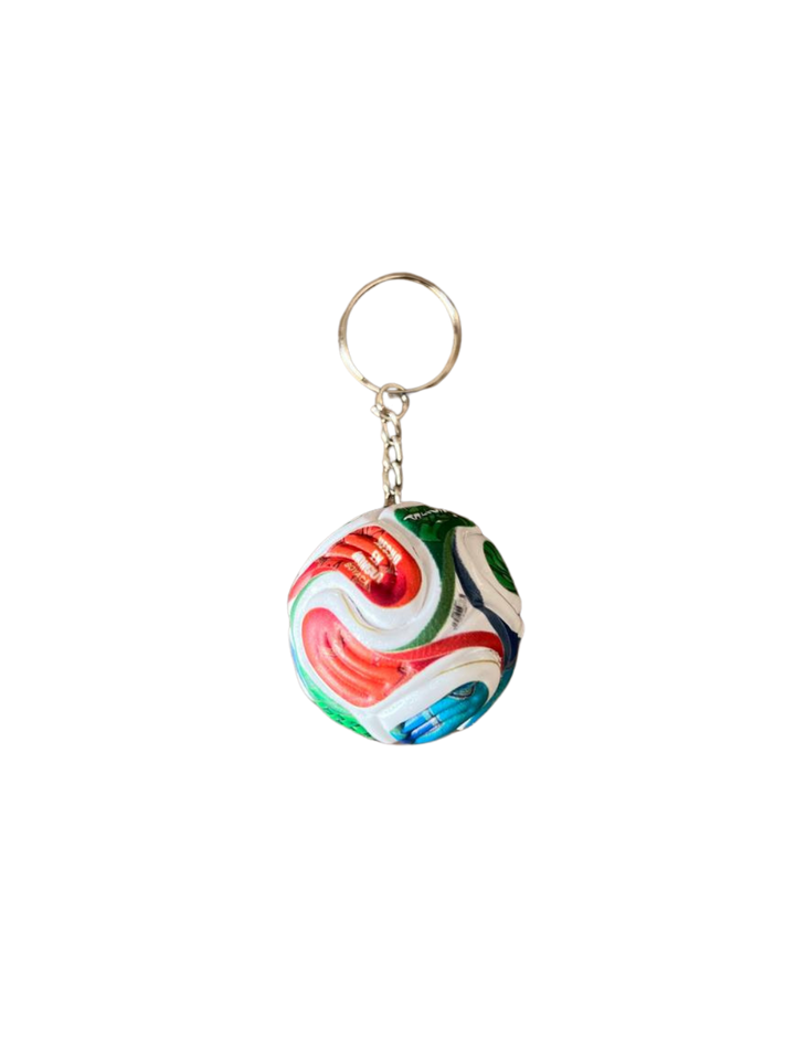 Llavero de balón de fútbol