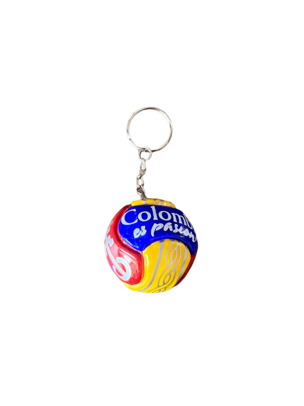Llavero de balón de fútbol