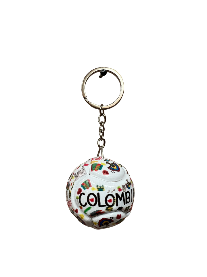 Llavero de balón de fútbol