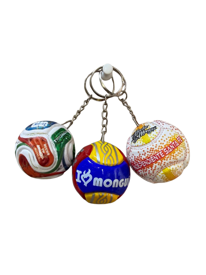 Llavero de balón de fútbol
