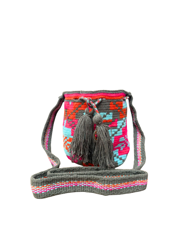 Mochilas Wayúu Pequeñas Multicolor