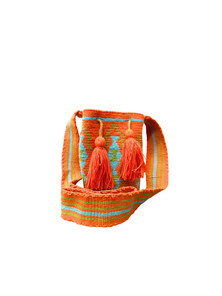 Mochilas Wayúu Pequeñas Multicolor