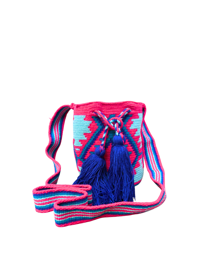 Mochilas Wayúu Pequeñas Multicolor