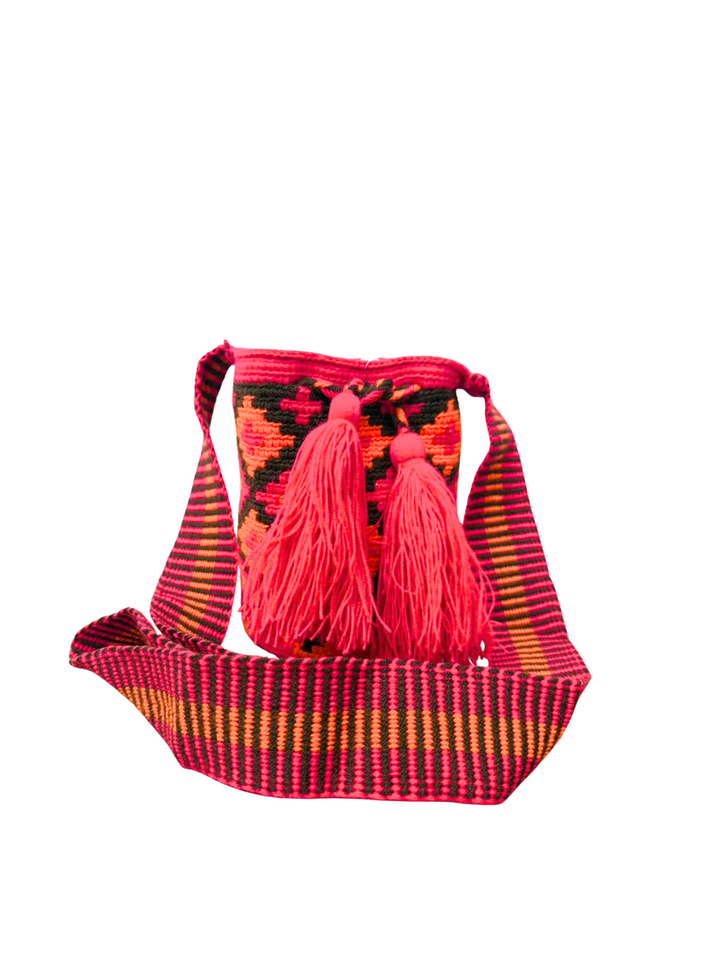 Mochilas Wayúu Pequeñas Multicolor