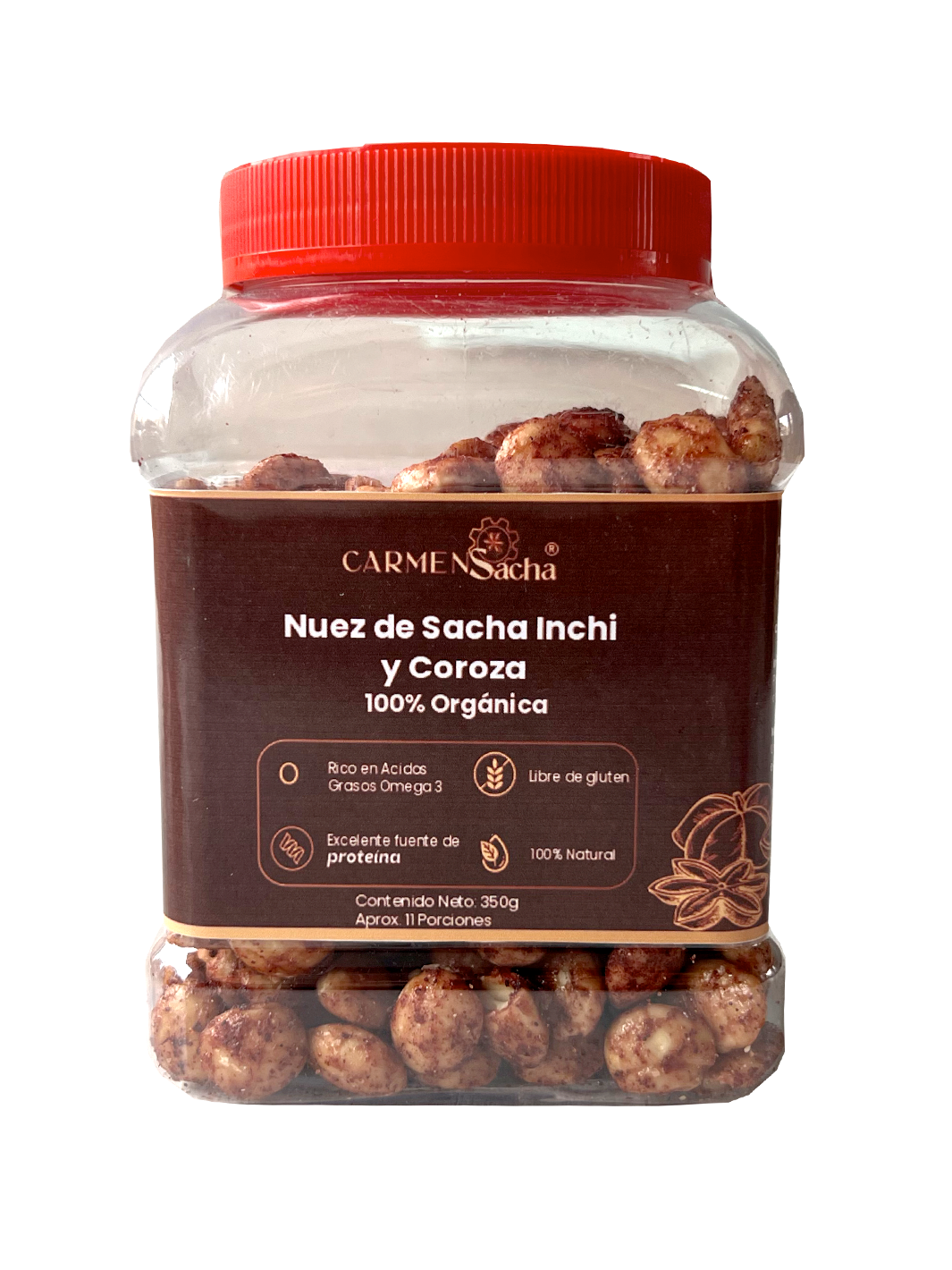 Nuez Orgánica de Sacha Inchi