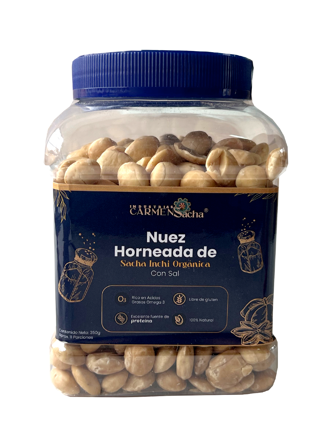 Nuez Orgánica de Sacha Inchi