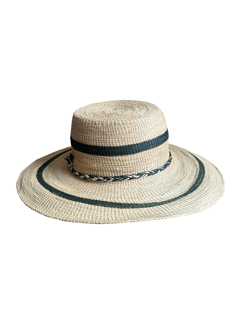 Sombrero Sikuani en palma de moriche