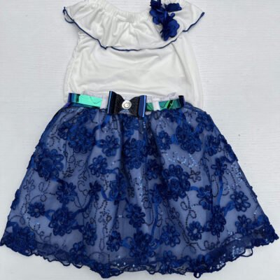 Vestido Niña Azul ‘J&V Cubre tus sueños’